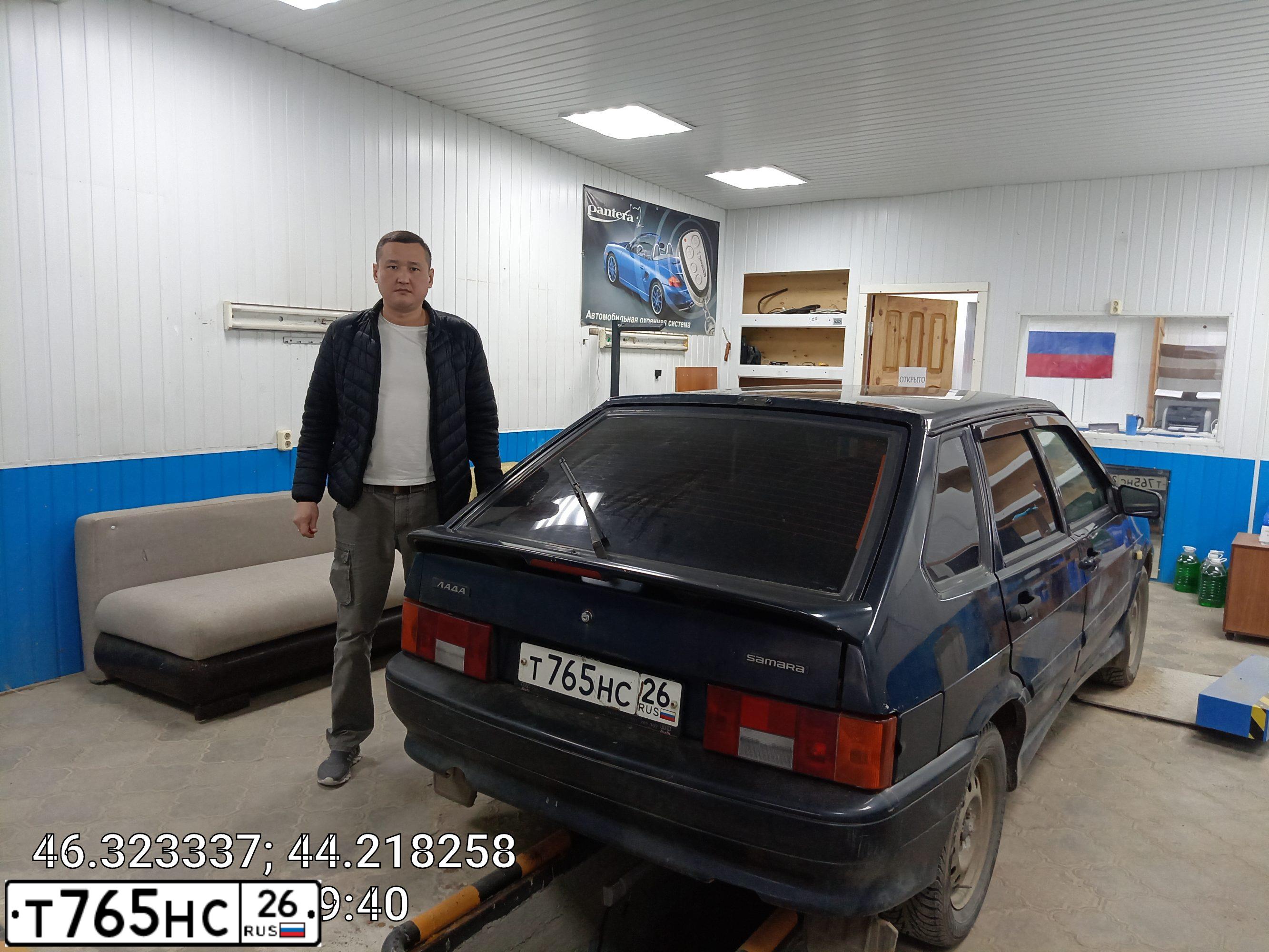 Фото автомобиля LADA 2114 SAMARA, 2007 — госномер Т765НС26. Цвет: ГРАФИТОВЫЙ МЕТАЛЛИК