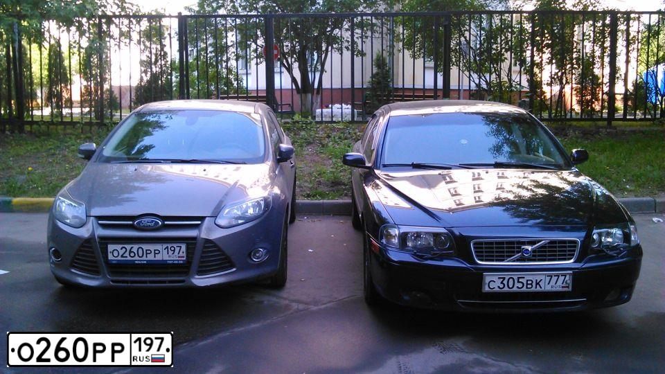 Фото автомобиля FORD FOCUS, 2011 — госномер В524ТН790. Цвет: Коричневый