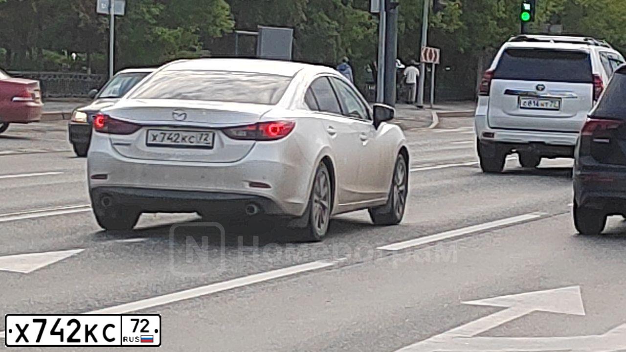Фото автомобиля MAZDA 6, 2014 — госномер Т768ОЕ45