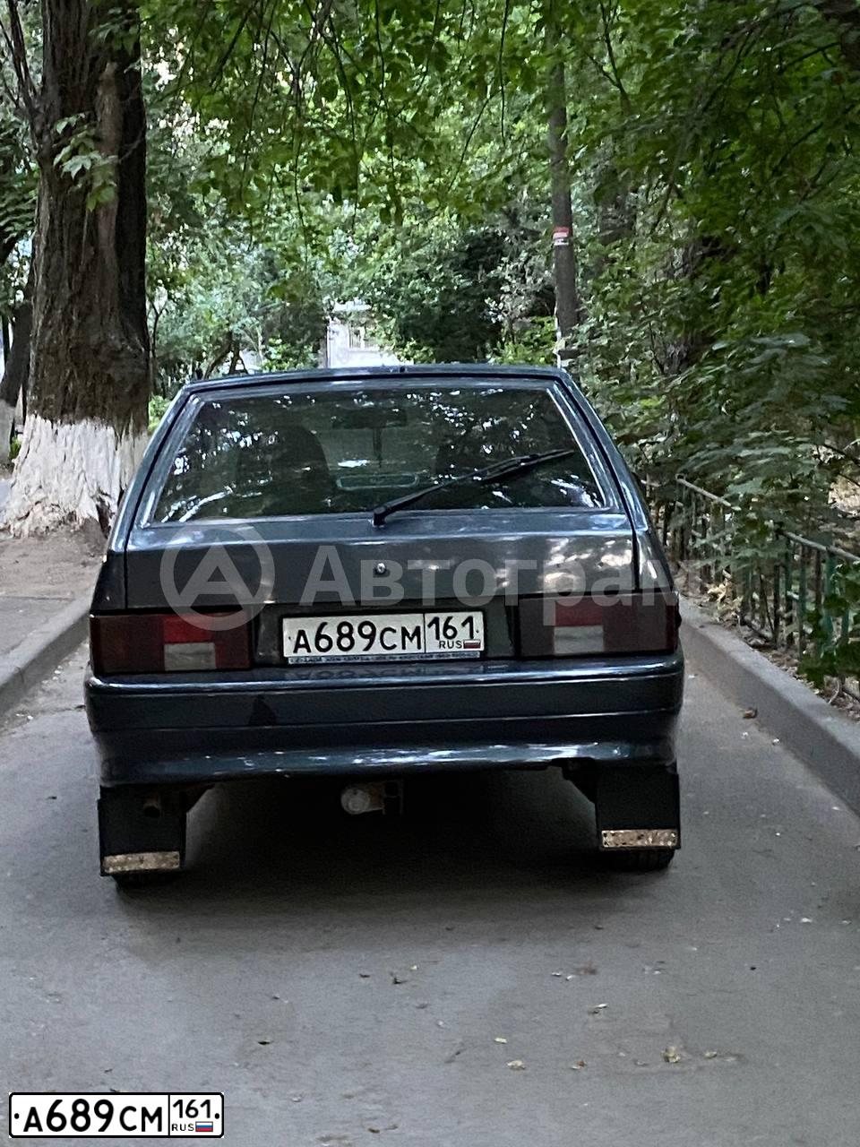 Фото автомобиля LADA 2114 SAMARA, 2013 — госномер А689СМ161. Цвет: СЕРЕБРИСТЫЙ ТЕМНО-СЕРЫЙ