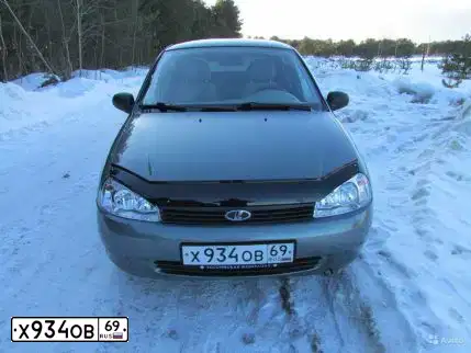 Фото автомобиля LADA 1118 KALINA, 2008 — госномер Х934ОВ69. Цвет: ТЕМНО-СЕРЫЙ МЕТАЛЛ