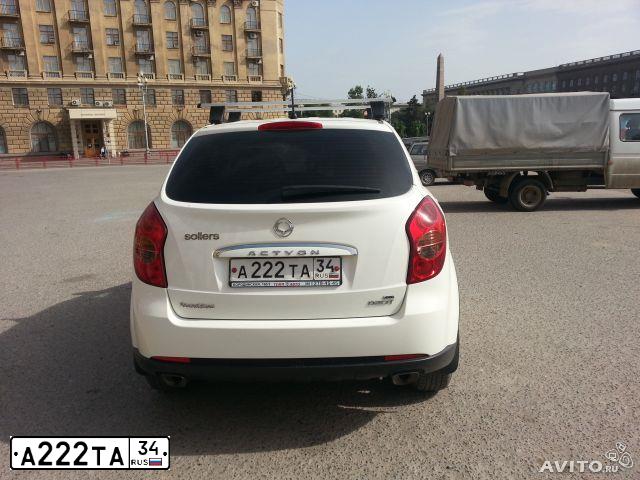 Фото автомобиля KIA SPORTAGE, 2015 — госномер А222ТА34. Цвет: БЕЛЫЙ