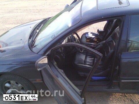 Фото автомобиля OPEL OMEGA, 1996 — госномер Р663АН44. Цвет: ЧЕРНЫЙ