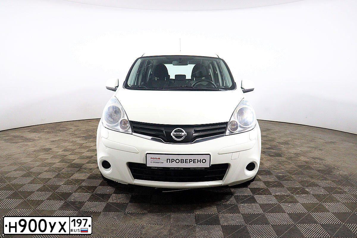 Фото автомобиля NISSAN NOTE, 2012 — госномер В067ТК69. Цвет: Белый