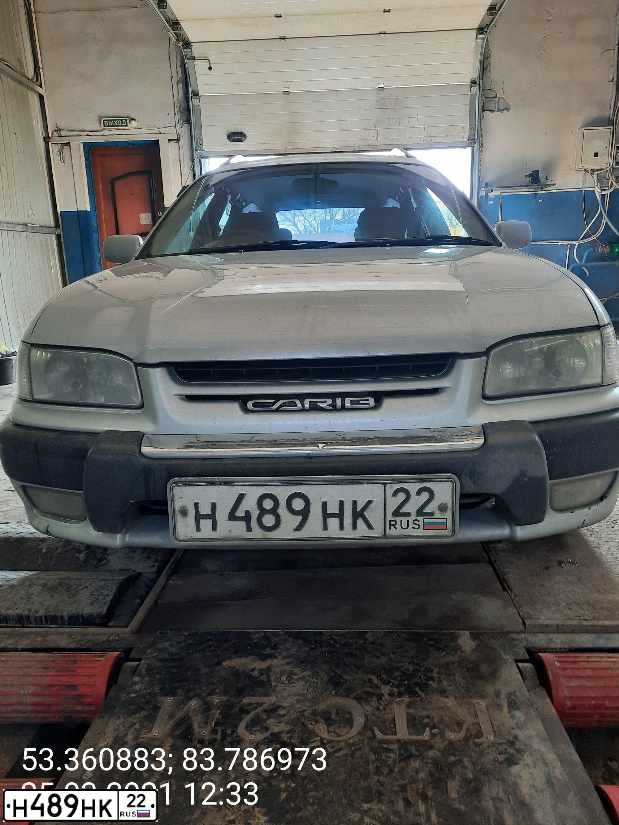 Фото автомобиля TOYOTA SPRINTER, 1997 — госномер В907ТХ122