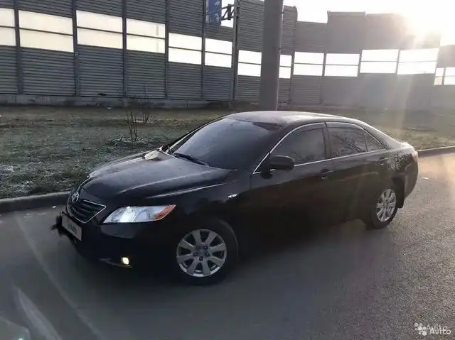 Фото автомобиля TOYOTA CAMRY, 2007 — госномер Р080ХО177. Цвет: ЧЕРНЫЙ