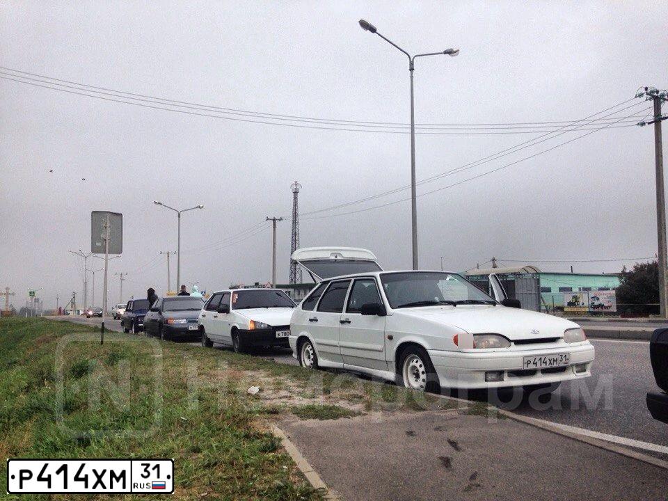 Фото автомобиля LADA 2114 SAMARA, 2009 — госномер К435СК36. Цвет: Белый