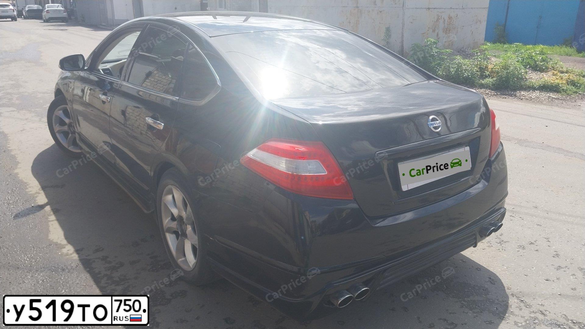 Фото автомобиля NISSAN TEANA, 2010 — госномер К455РС763. Цвет: Белый