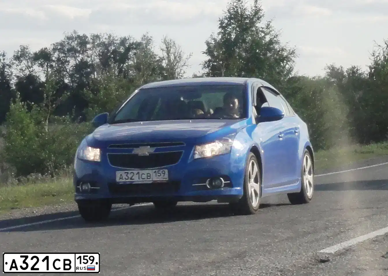 Фото автомобиля CHEVROLET Nubira, 2009 — госномер А321СВ159