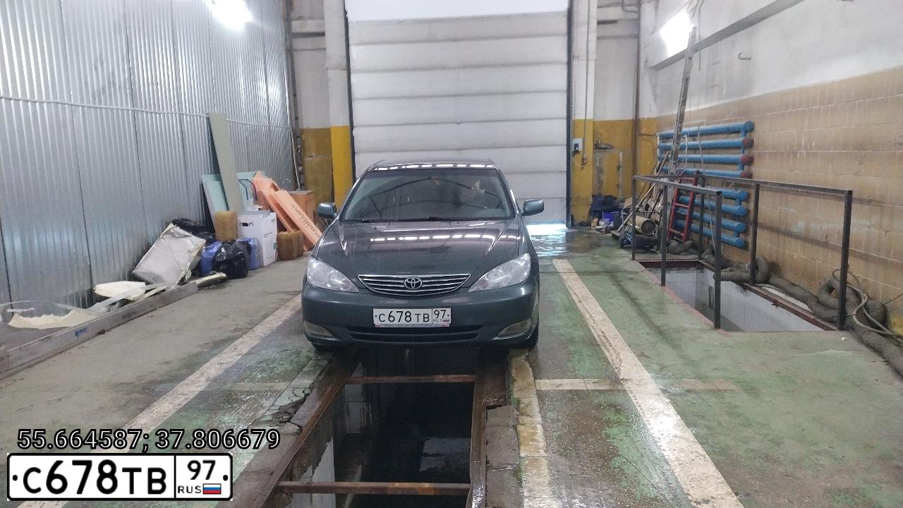 Фото автомобиля TOYOTA CAMRY, 2004 — госномер Т629УТ71. Цвет: ЗЕЛЕНЫЙ ТЕМНЫЙ