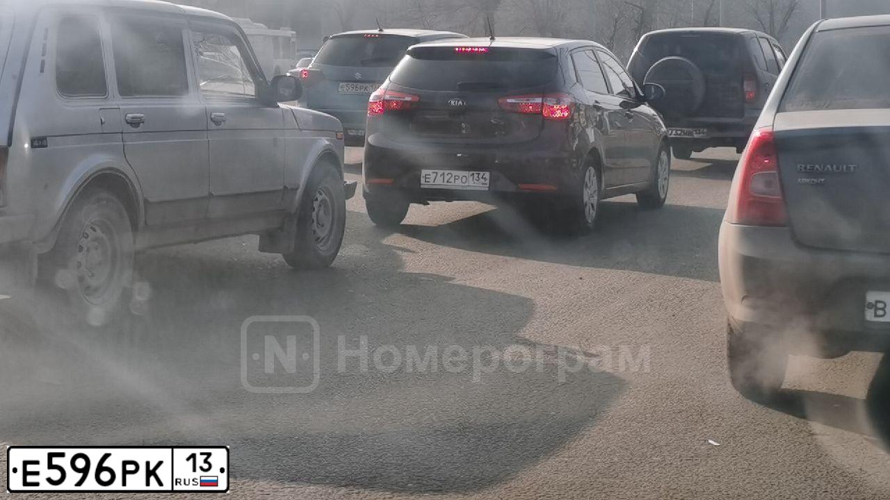 Фото автомобиля RENAULT LOGAN, 2011 — госномер М277ОК13. Цвет: синий