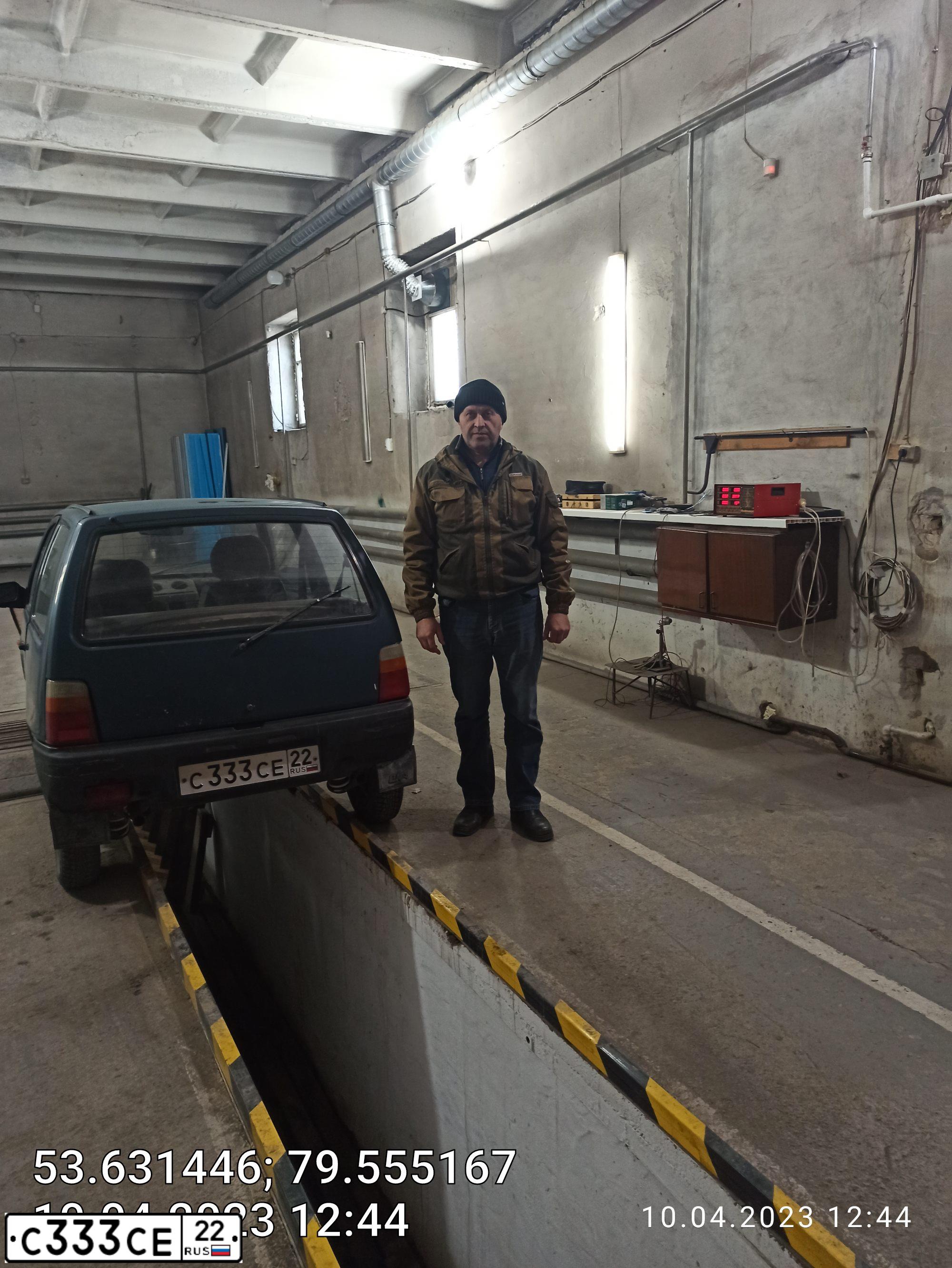 Фото автомобиля LADA OKA, 2001 — госномер В153КМ122