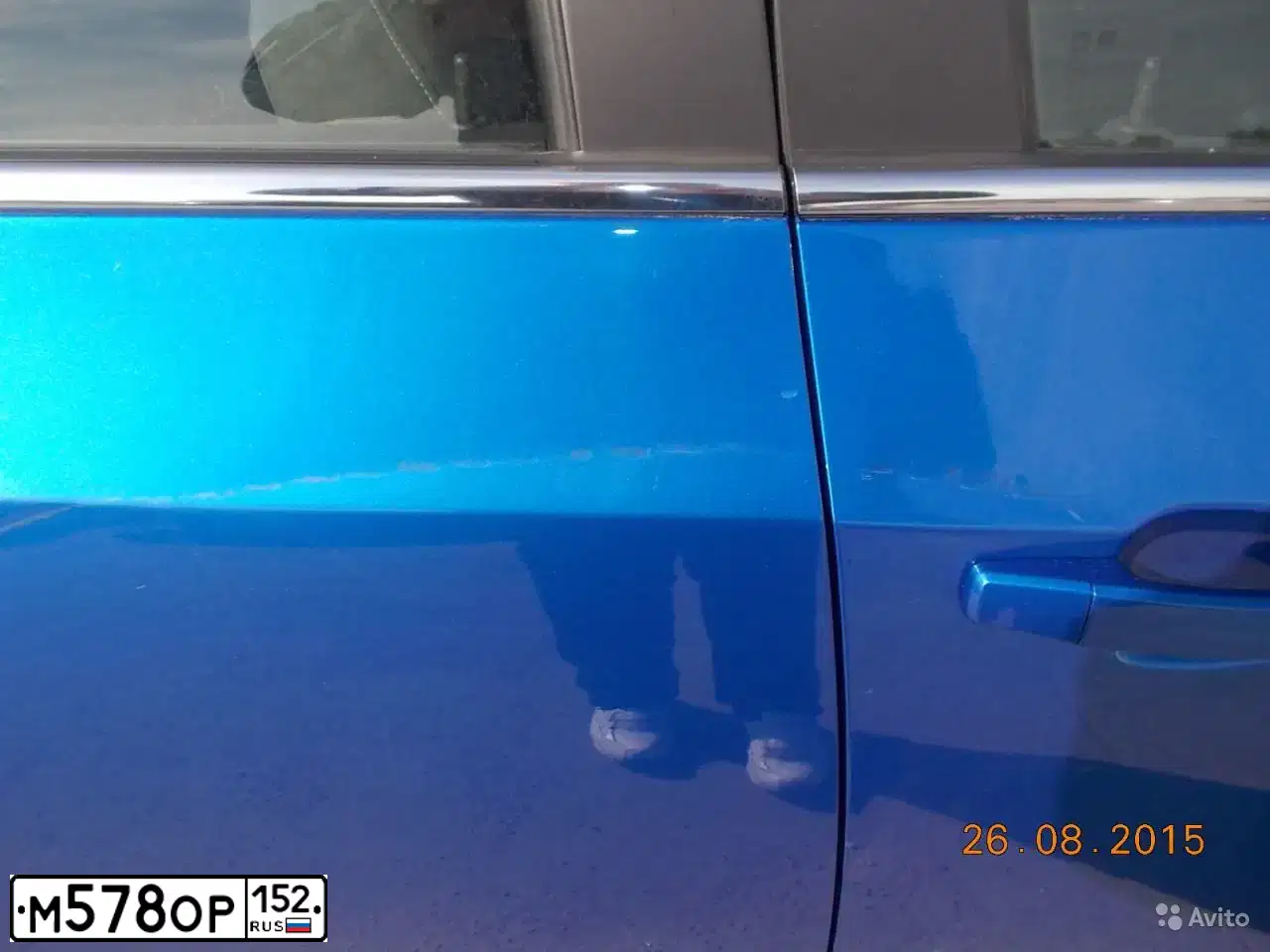 Фото автомобиля CHEVROLET AVEO, 2013 — госномер М578ОР152. Цвет: СИНИЙ