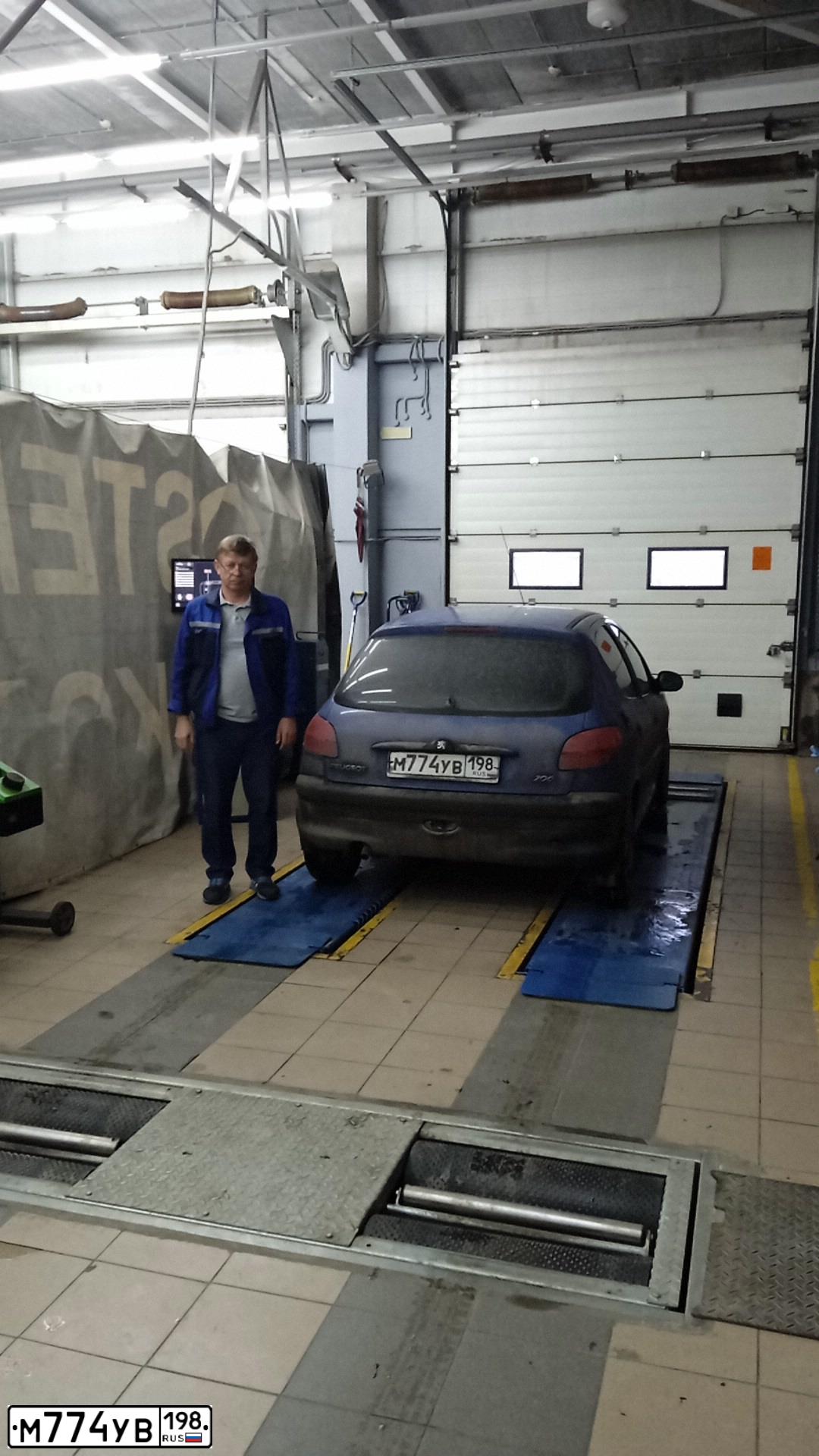 Фото автомобиля PEUGEOT 206, 2001 — госномер К834НУ147. Цвет: синий