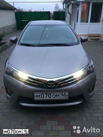 Фото автомобиля TOYOTA COROLLA, 2008 — госномер Н029МК46. Цвет: ЧЕРНЫЙ