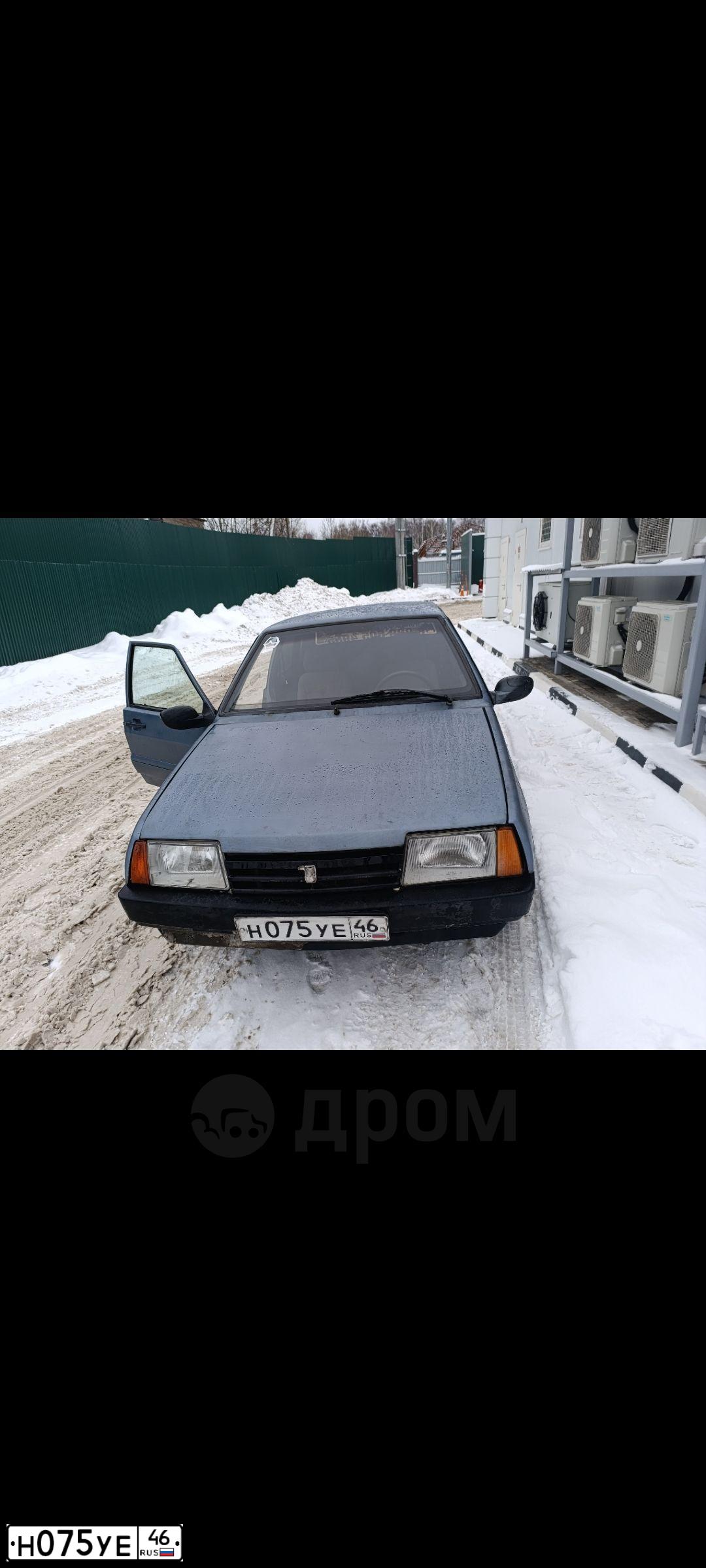 Фото автомобиля LADA 2109 SAMARA, 2003 — госномер Н075УЕ46. Цвет: ЗОЛОТИСТО- СЕРЫЙ