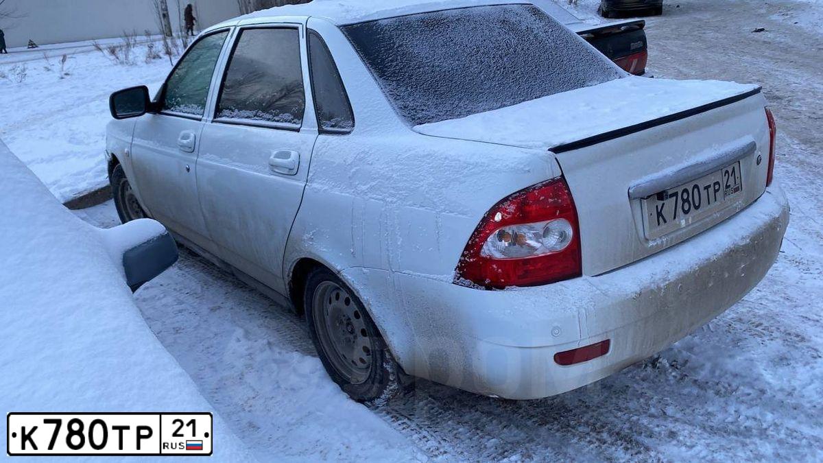 Фото автомобиля LADA 2170 PRIORA, 2013 — госномер М438ХО134. Цвет: Белый