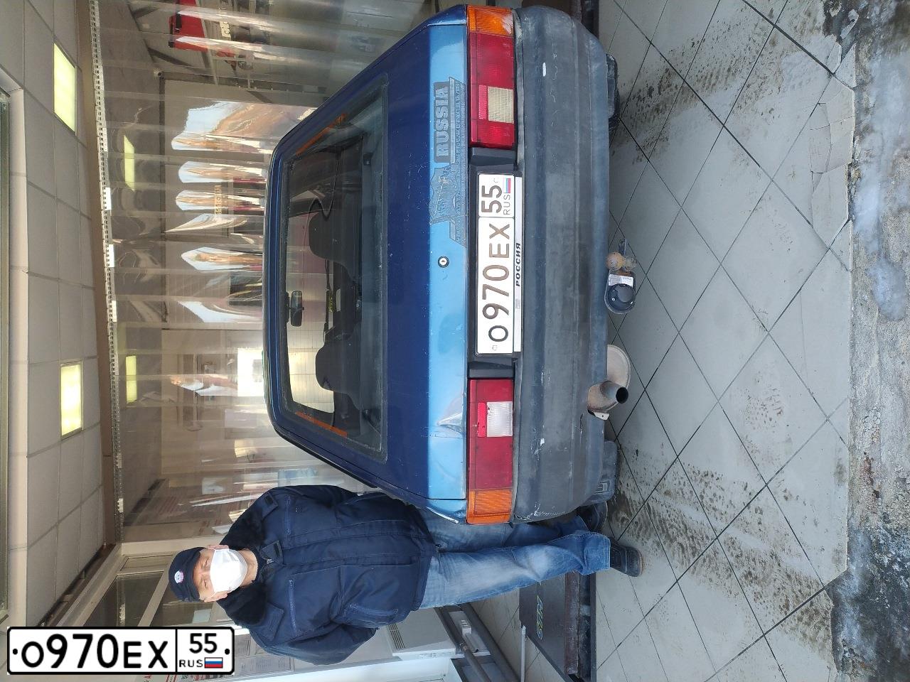 Фото автомобиля AZLK MOSKWITSCH 2141, 1998 — госномер А300НО155. Цвет: СЕРЕБ.ТЕМНО-ГОЛУБОЙ