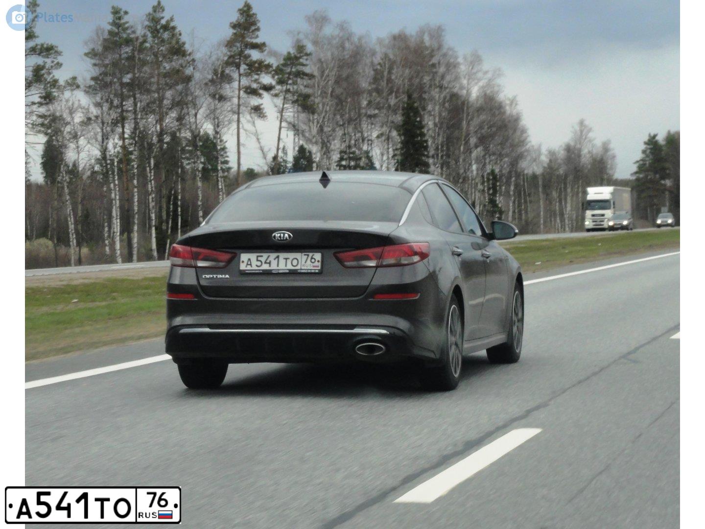 Фото автомобиля KIA OPTIMA, 2018 — госномер Е331НС76