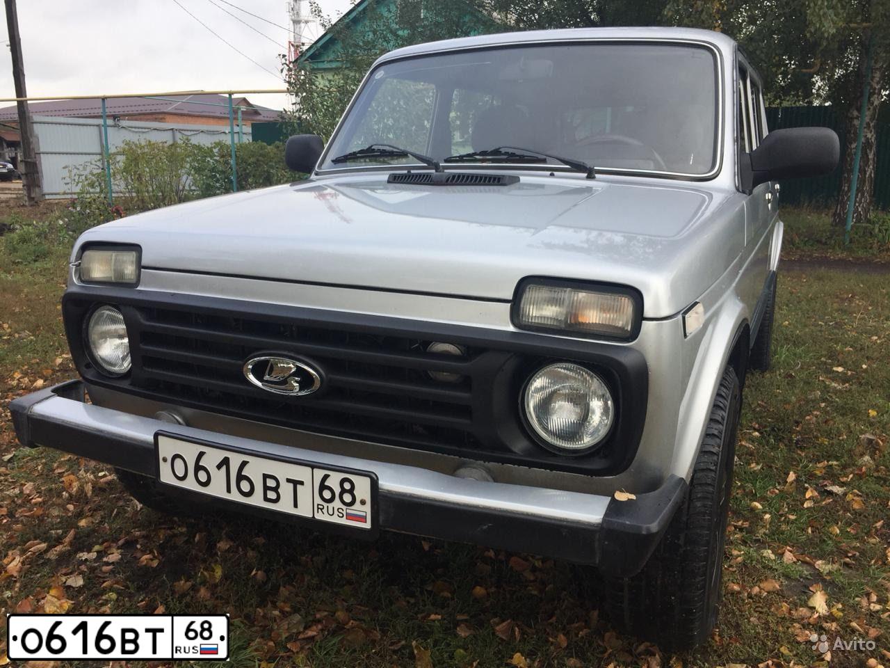 Фото автомобиля LADA 2131 NIVA, 2011 — госномер О616ВТ68. Цвет: СВЕТЛО-СЕРЕБРИСТЫЙ МЕТАЛЛ