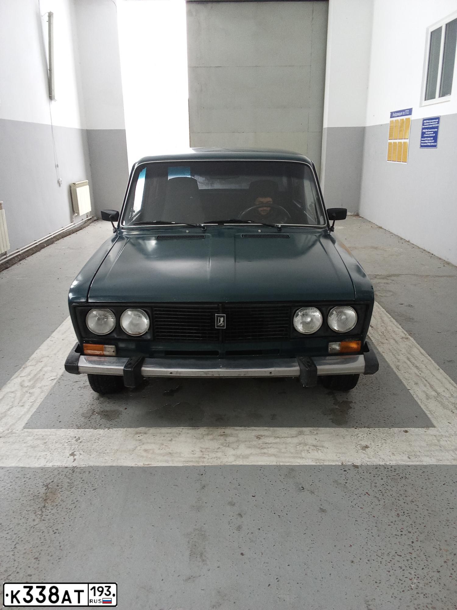 Фото автомобиля LADA 2106 LADA, 1996 — госномер Е158ТТ193. Цвет: ЗЕЛЕНЫЙ