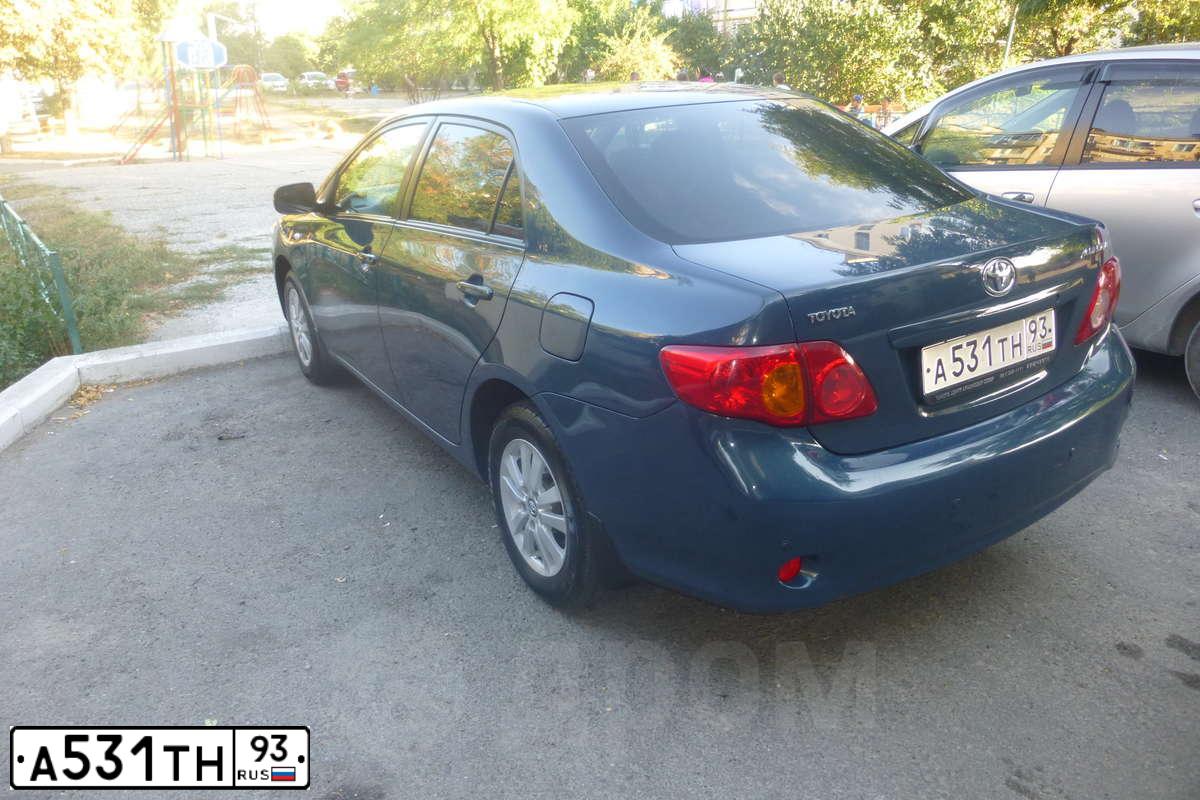 Фото автомобиля TOYOTA COROLLA, 2008 — госномер Н277ЕН82. Цвет: СЕРО СИНИЙ