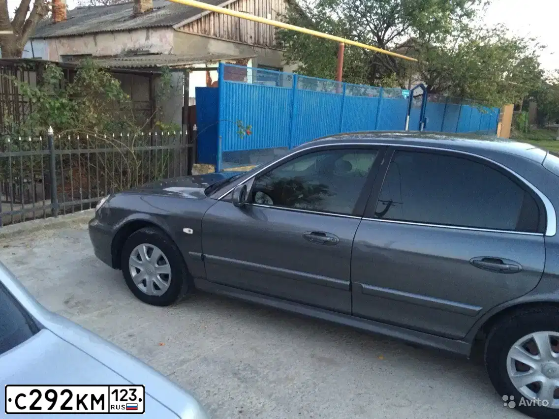Фото автомобиля TAGAZ SONATA, 2007 — госномер С292КМ123. Цвет: СЕРЫЙ