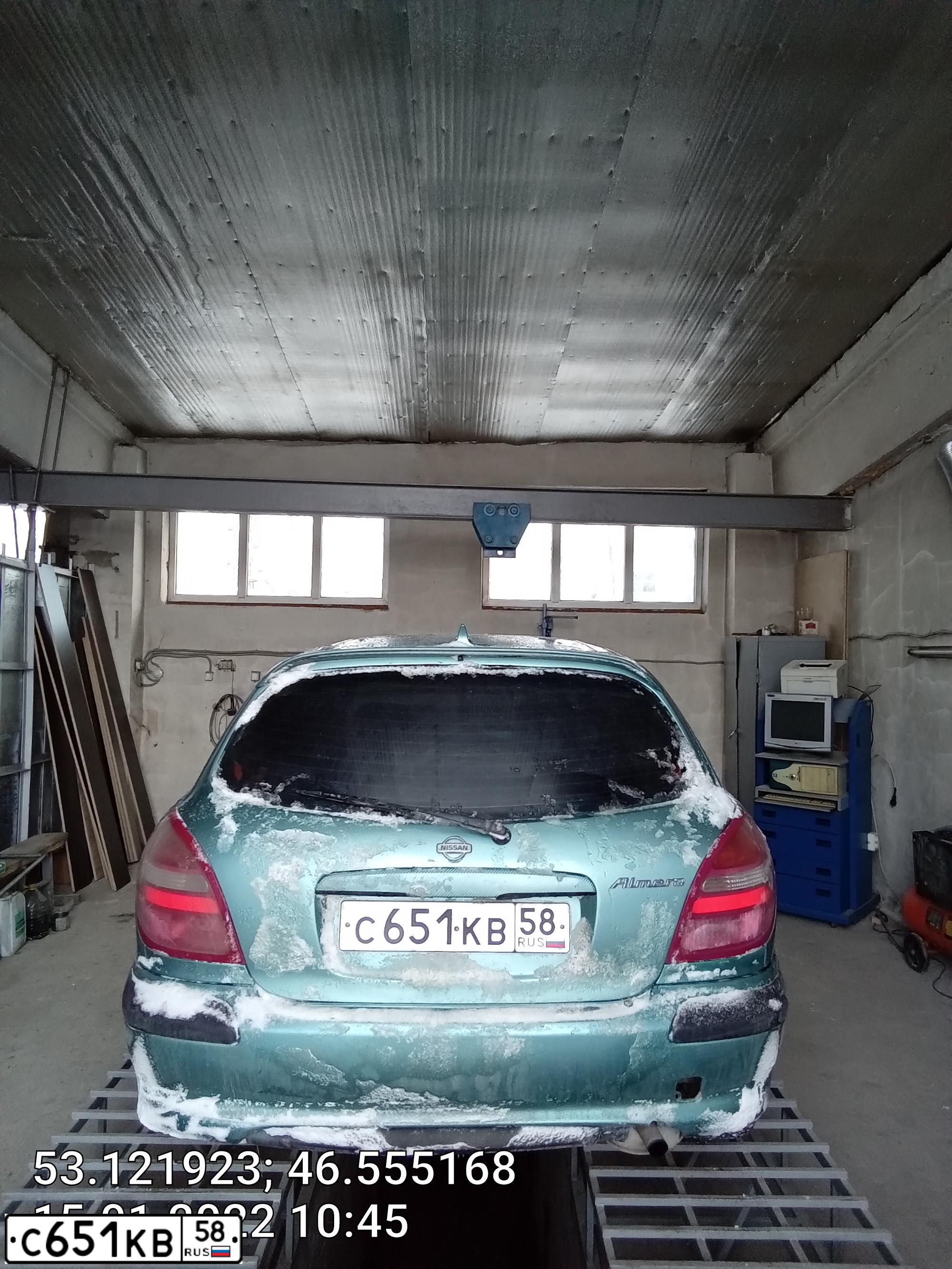 Фото автомобиля NISSAN ALMERA, 2001 — госномер С651КВ58. Цвет: ЗЕЛЕНЫЙ