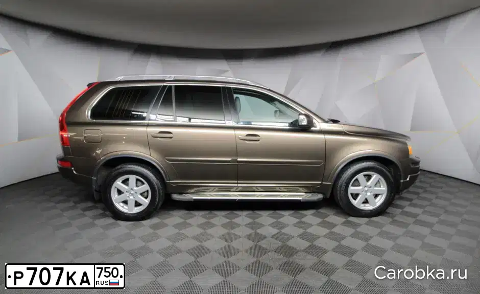 Фото автомобиля VOLVO XC90, 2012 — госномер Р707КА750. Цвет: Коричневый