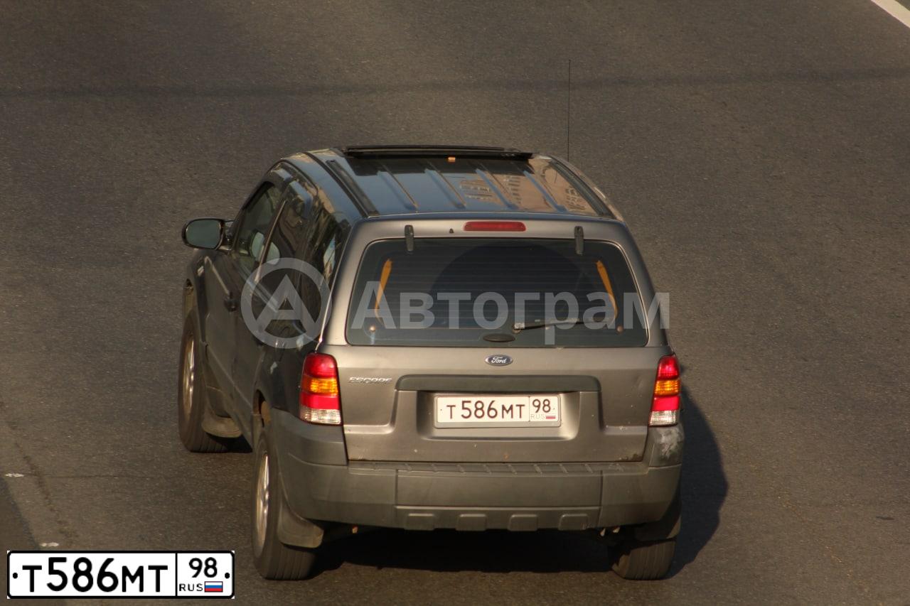 Фото автомобиля FORD ESCAPE, 2004 — госномер М217АР550