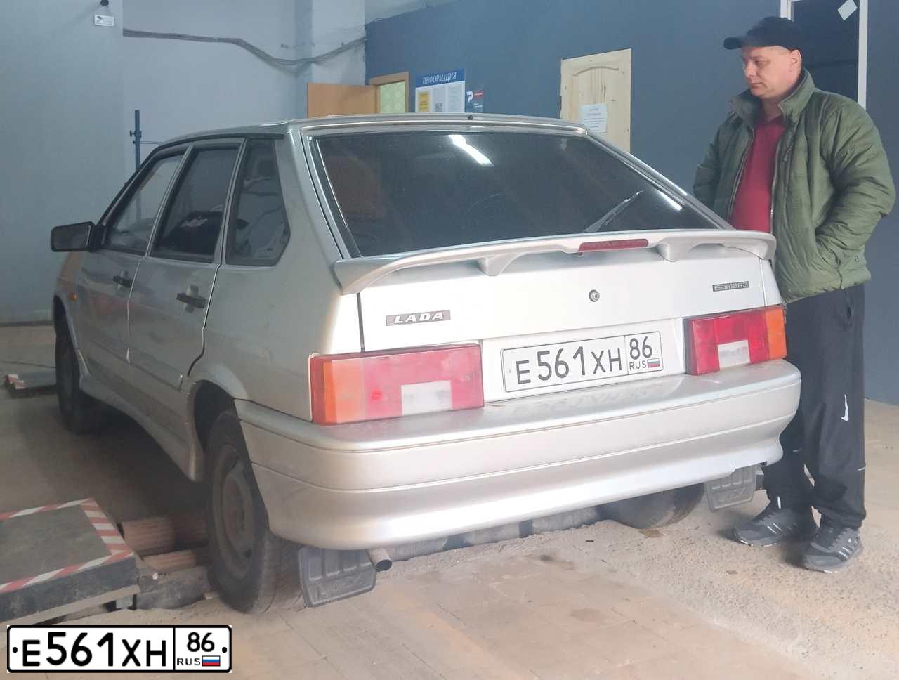 Фото автомобиля LADA 2114, 2011 — госномер Х709УМ55