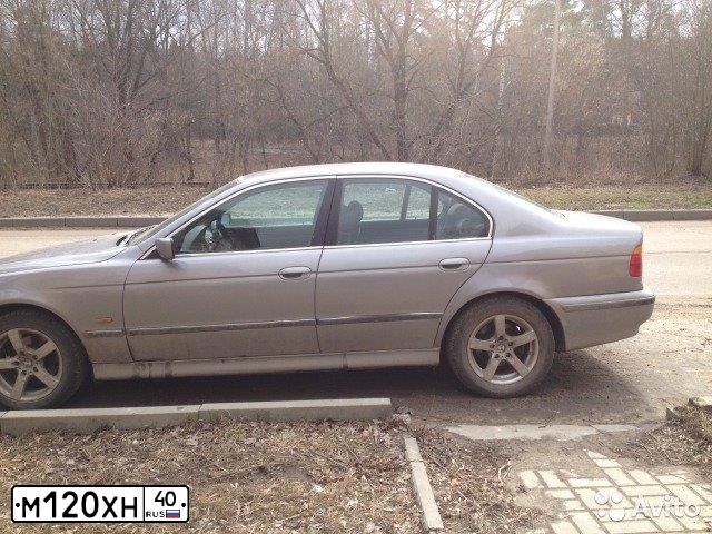Фото автомобиля BMW 523, 1997 — госномер Н609АХ32. Цвет: СЕРЫЙ