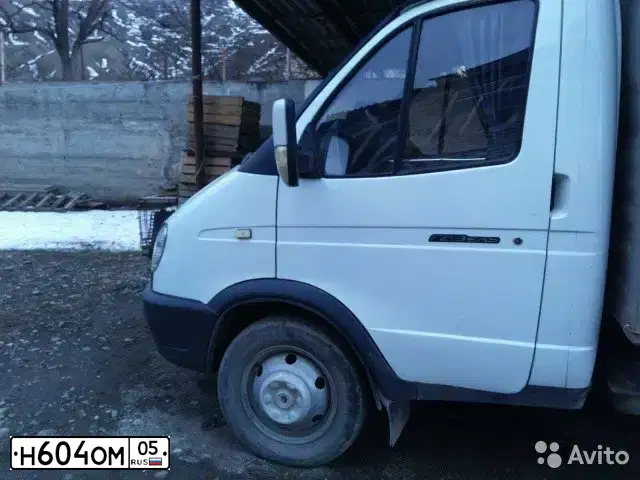 Фото автомобиля GAZ 3221 EL, 2003 — госномер Н604ОМ05. Цвет: Белый