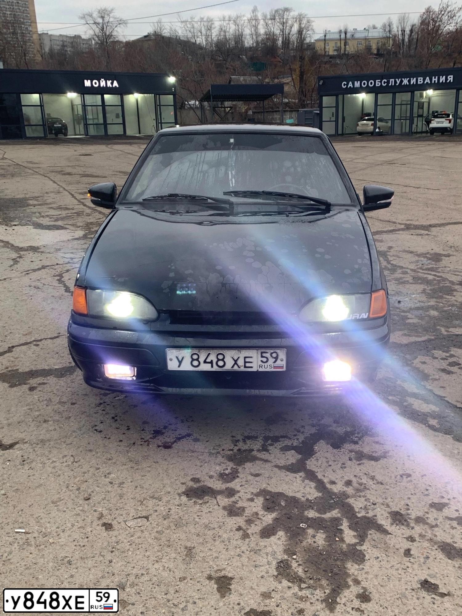 Фото автомобиля LADA 2114 SAMARA, 2006 — госномер У848ХЕ59. Цвет: ГРАФИТОВЫЙ МЕТАЛЛИК