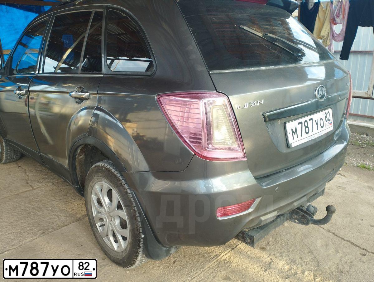 Фото автомобиля LIFAN X 60, 2013 — госномер М787УО82. Цвет: СТАЛЬНОЙ СЕРЫЙ
