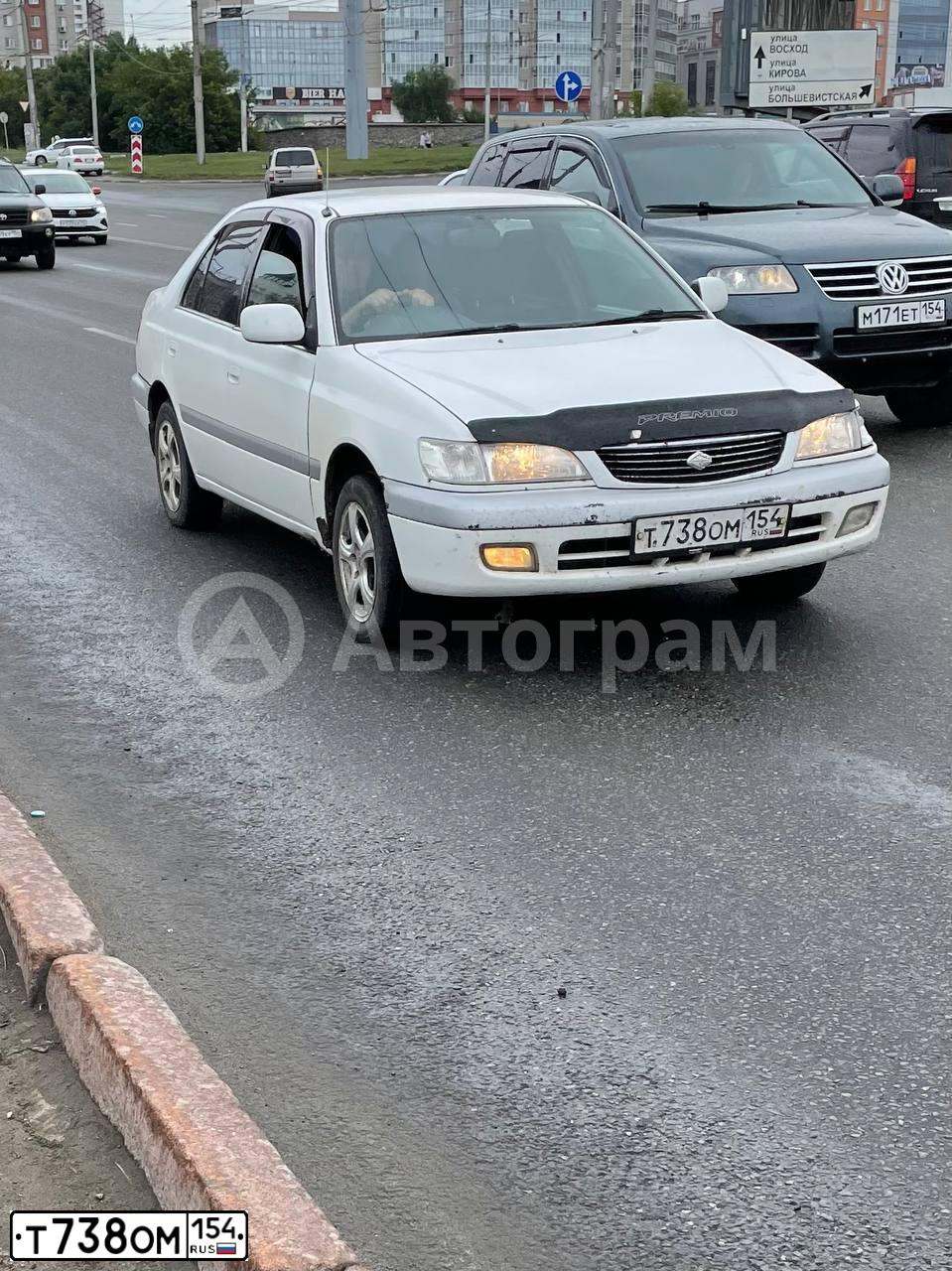 Фото автомобиля TOYOTA CORONA, 2000 — госномер Т738ОМ154