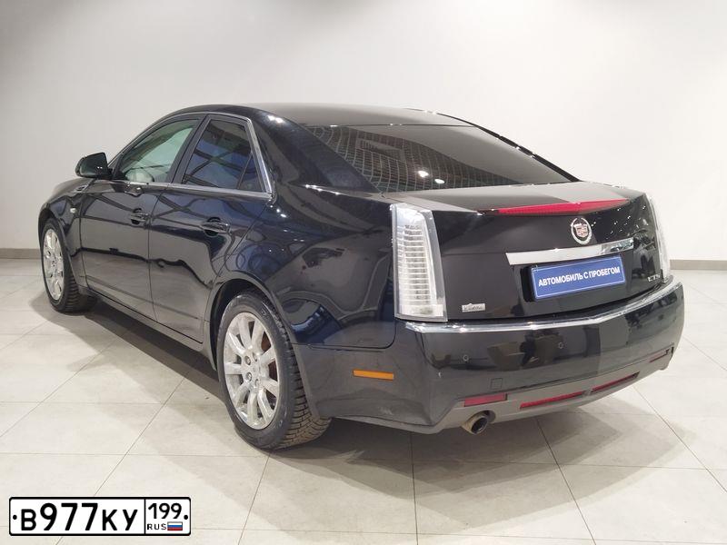 Фото автомобиля CADILLAC CTS, 2008 — госномер Х097СВ777. Цвет: ЧЕРНЫЙ