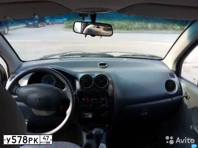 Фото автомобиля DAEWOO MATIZ, 2005 — госномер А066НС797. Цвет: Серебристый