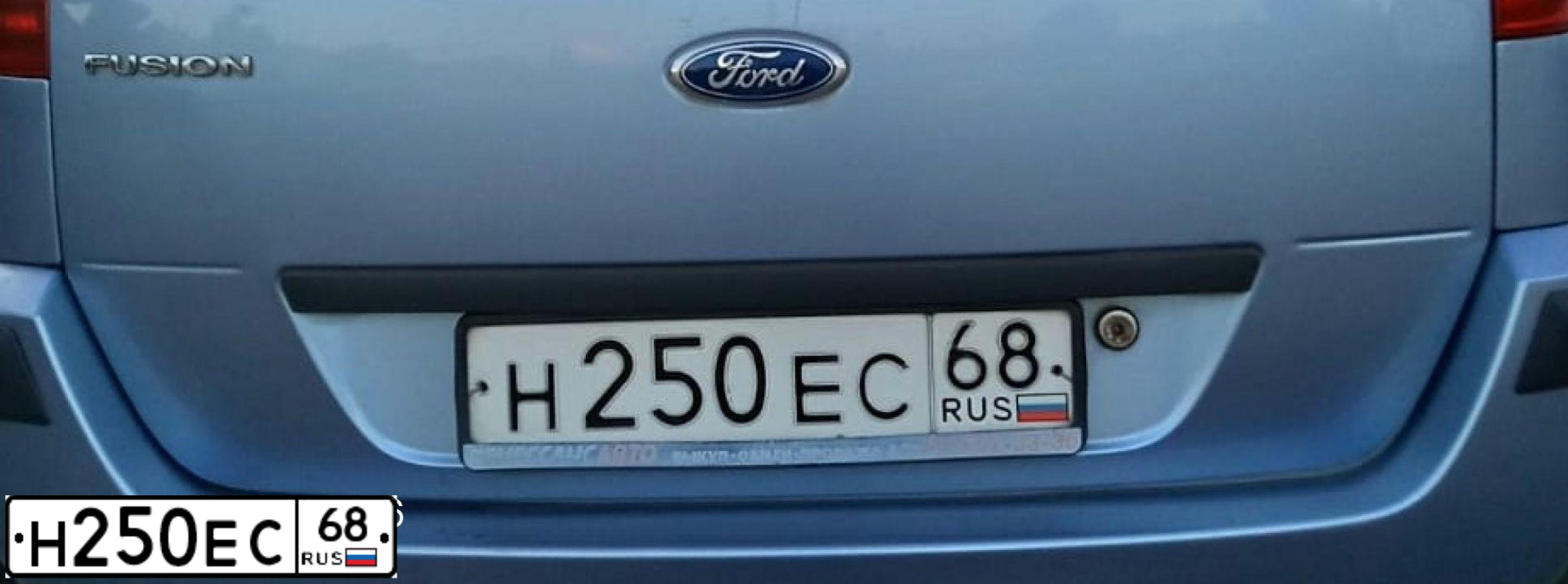 Фото автомобиля FORD FUSION, 2007 — госномер У807ВН48. Цвет: СЕРО-ГОЛУБОЙ