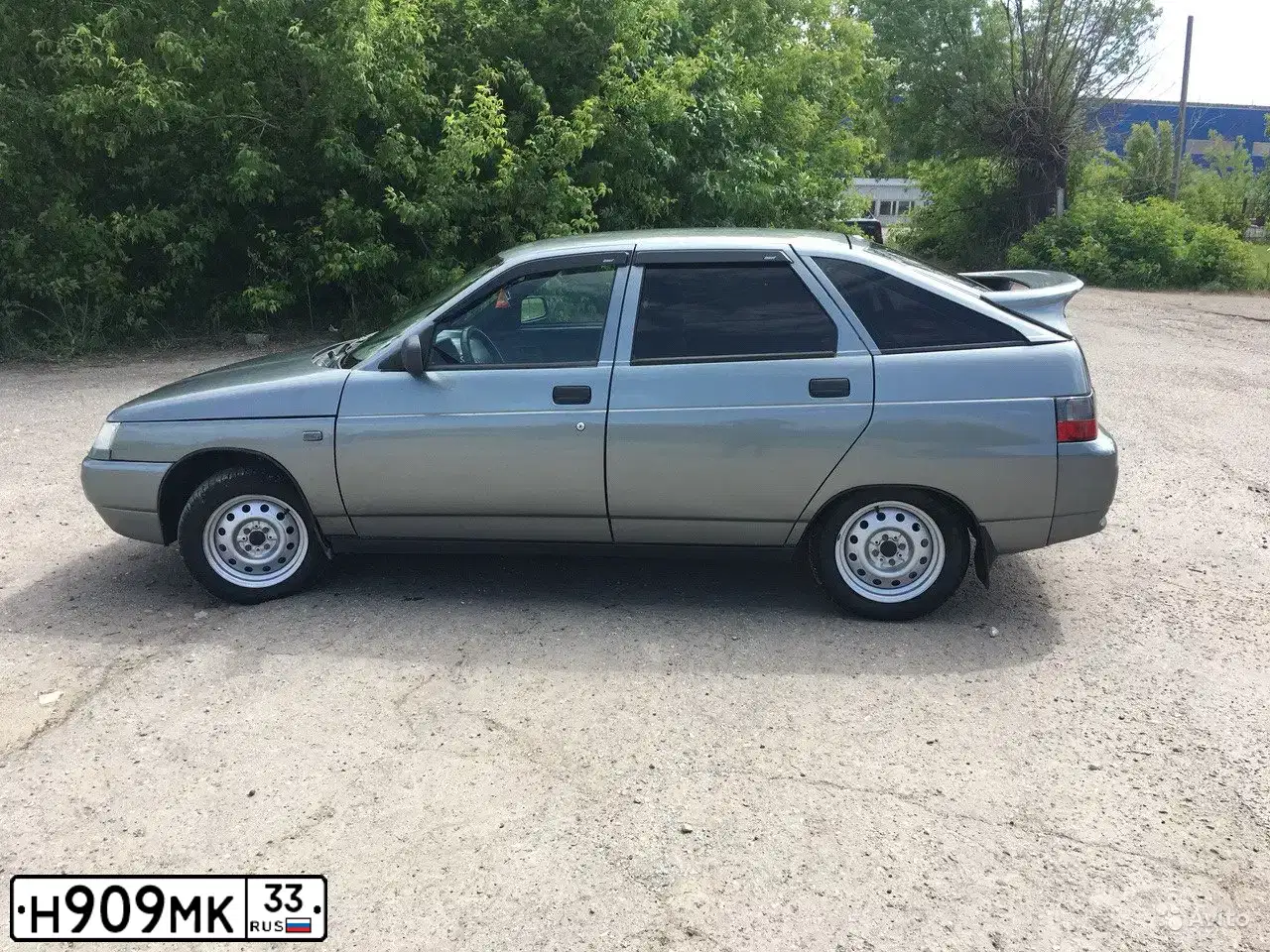 Фото автомобиля LADA 2112, 2006 — госномер М875ХХ33. Цвет: СЕРЫЙ