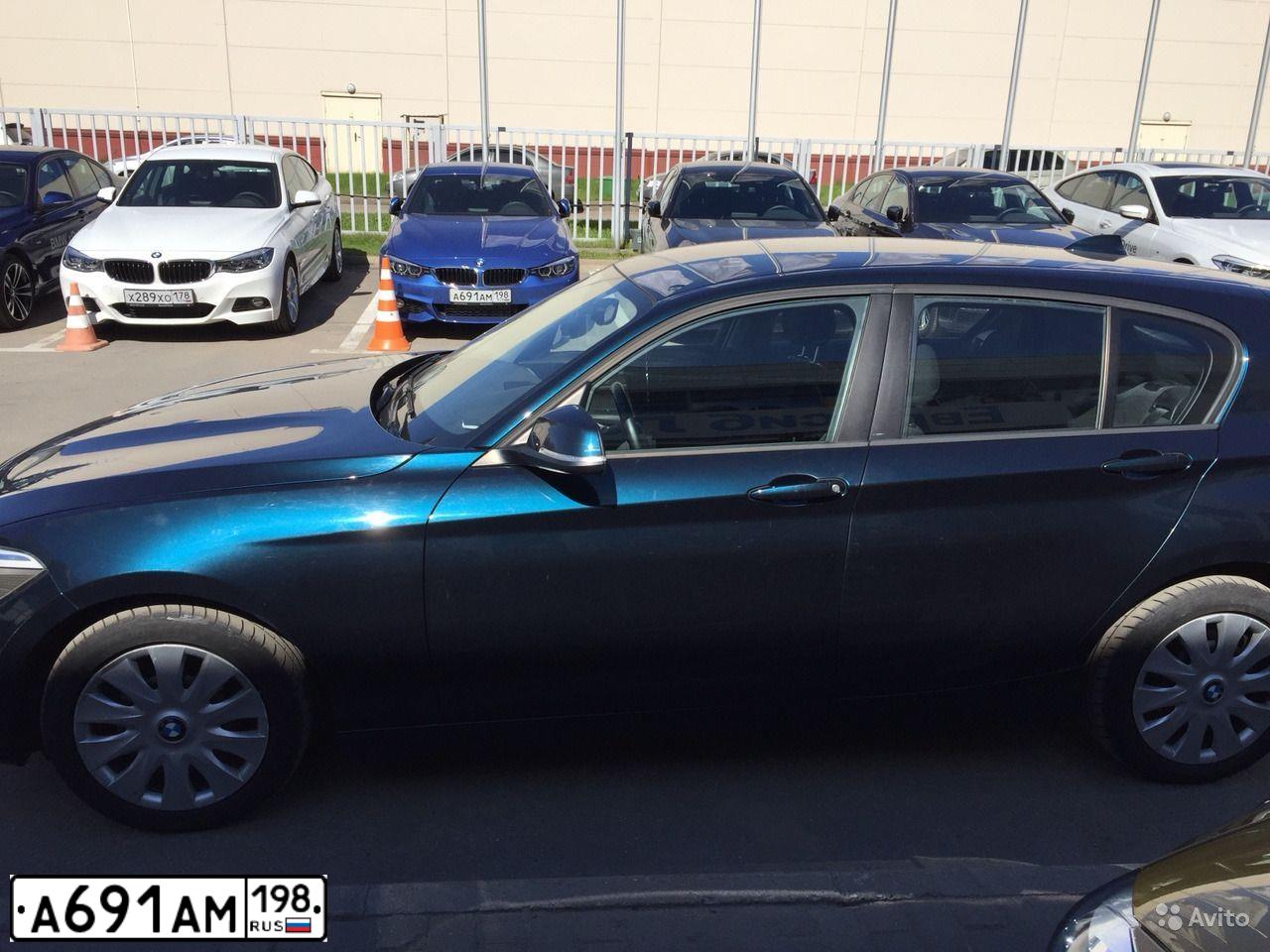 Фото автомобиля BMW SERIE 4, 2018 — госномер А691АМ198. Цвет: СИНИЙ
