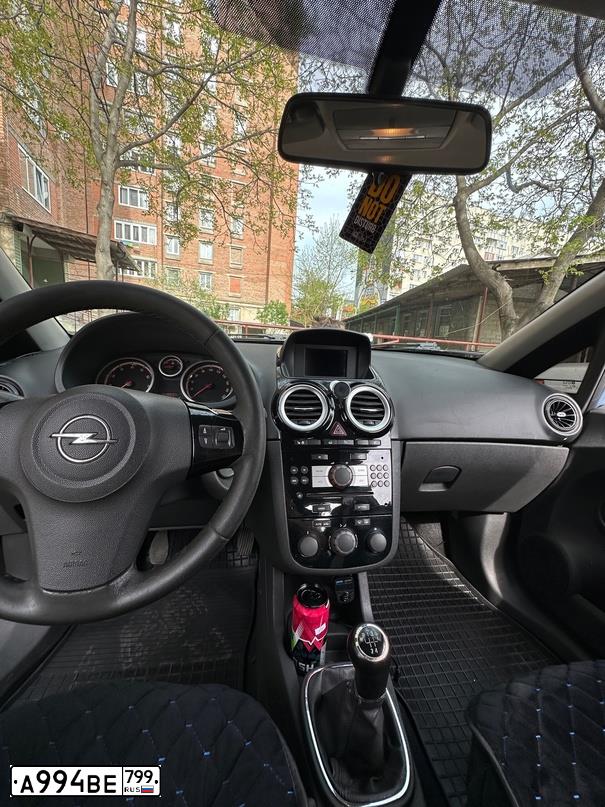 Фото автомобиля OPEL CORSA, 2007 — госномер А994ВЕ799. Цвет: СВЕТЛО-ГОЛУБОЙ
