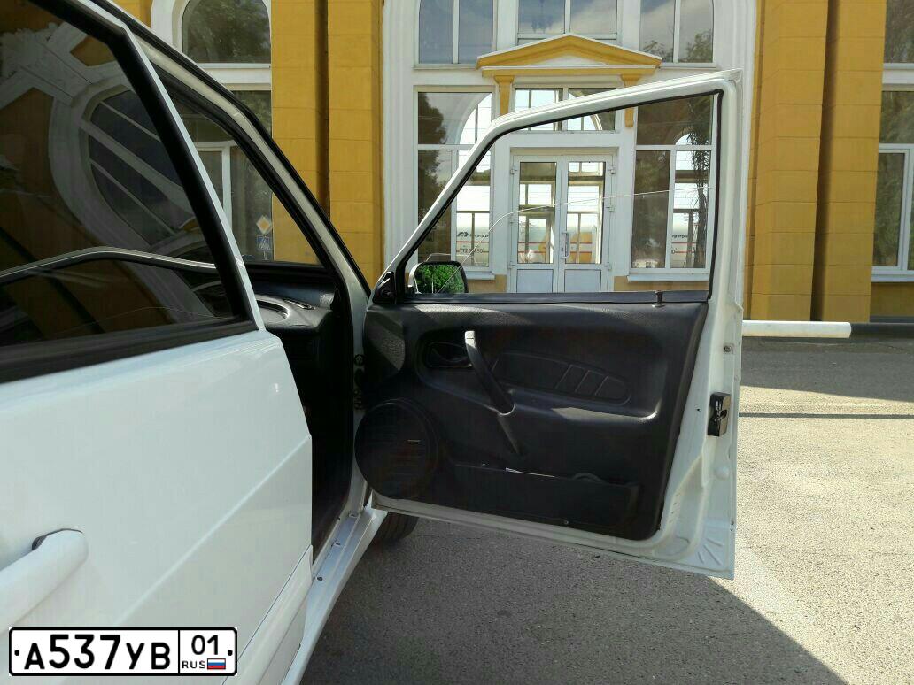 Фото автомобиля LADA 2114 SAMARA, 2010 — госномер А537УВ01. Цвет: БЕЛЫЙ