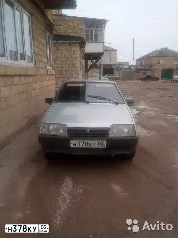 Фото автомобиля LADA 2109 SAMARA, 2002 — госномер К987ОТ05. Цвет: ГОЛУБОЙ
