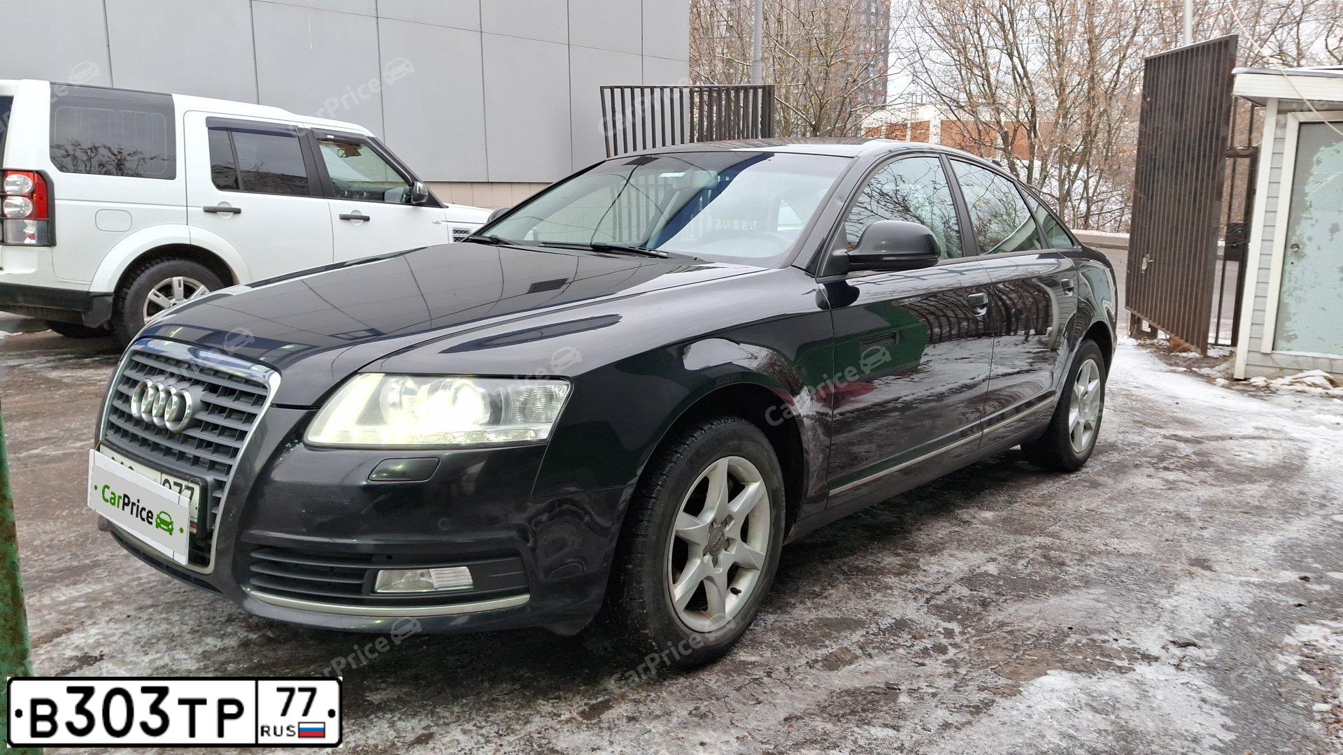 Фото автомобиля AUDI A6, 2009 — госномер Н862АР977. Цвет: ЧЕРНЫЙ