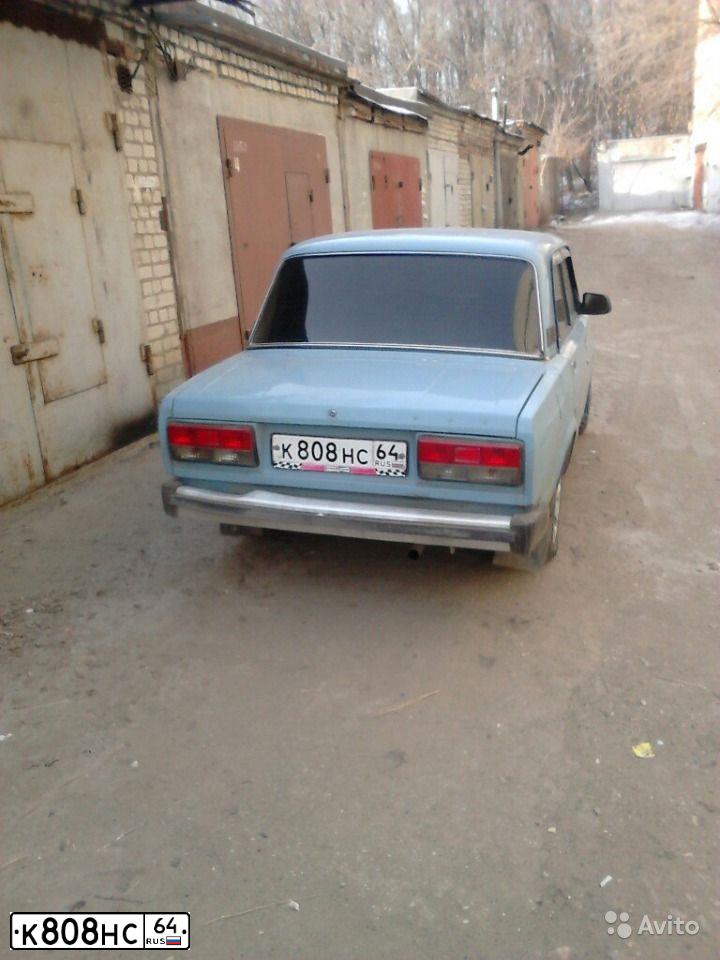 Фото автомобиля LADA 2105, 1990 — госномер К808НС64. Цвет: ГОЛУБОЙ