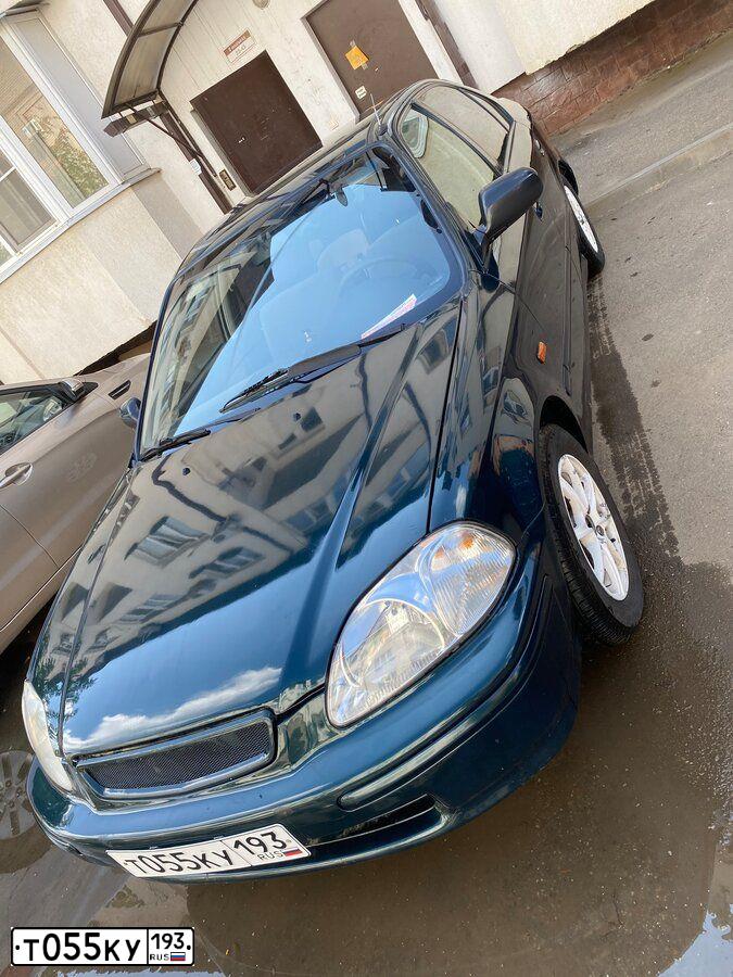 Фото автомобиля HONDA CIVIC, 1997 — госномер У779ТХ193