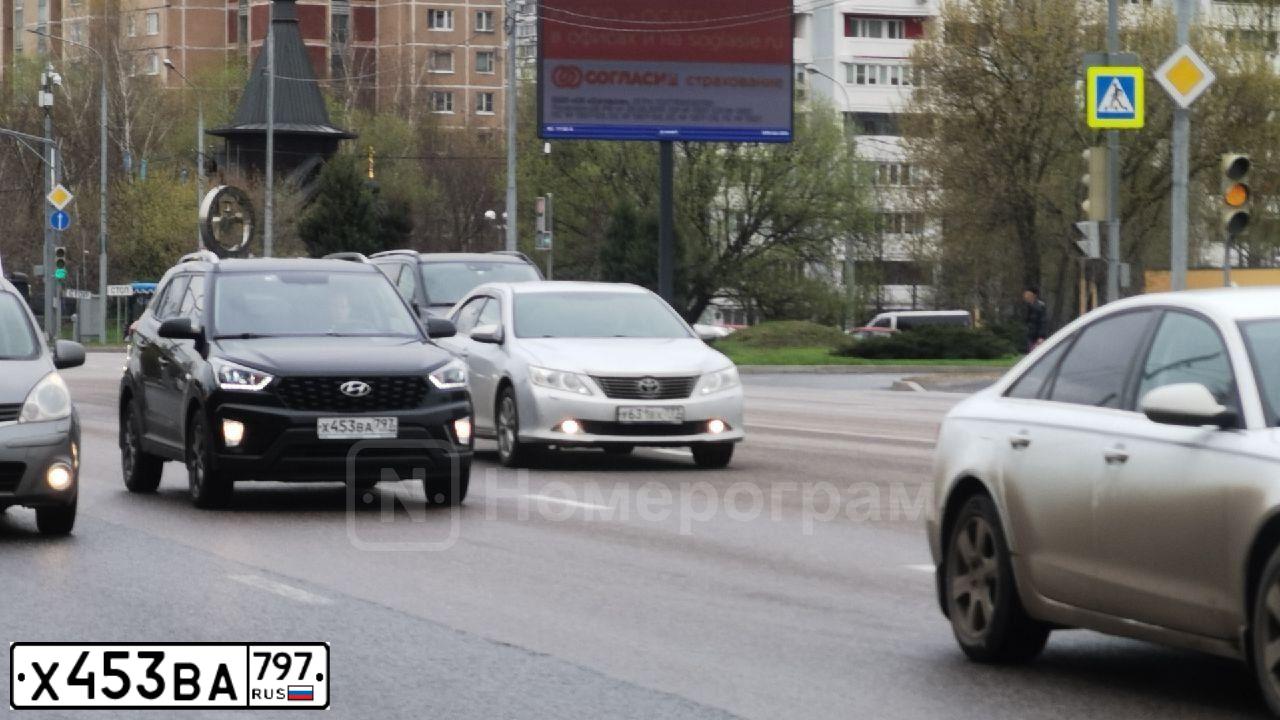 Фото автомобиля HYUNDAI CRETA, 2020 — госномер Х453ВА797. Цвет: ЧЕРНЫЙ