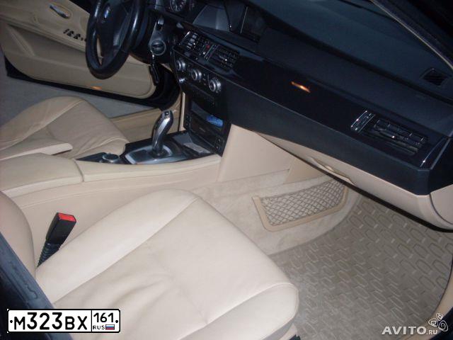 Фото автомобиля BMW SERIE 5, 2007 — госномер М323ВХ161. Цвет: ЧЕРНЫЙ