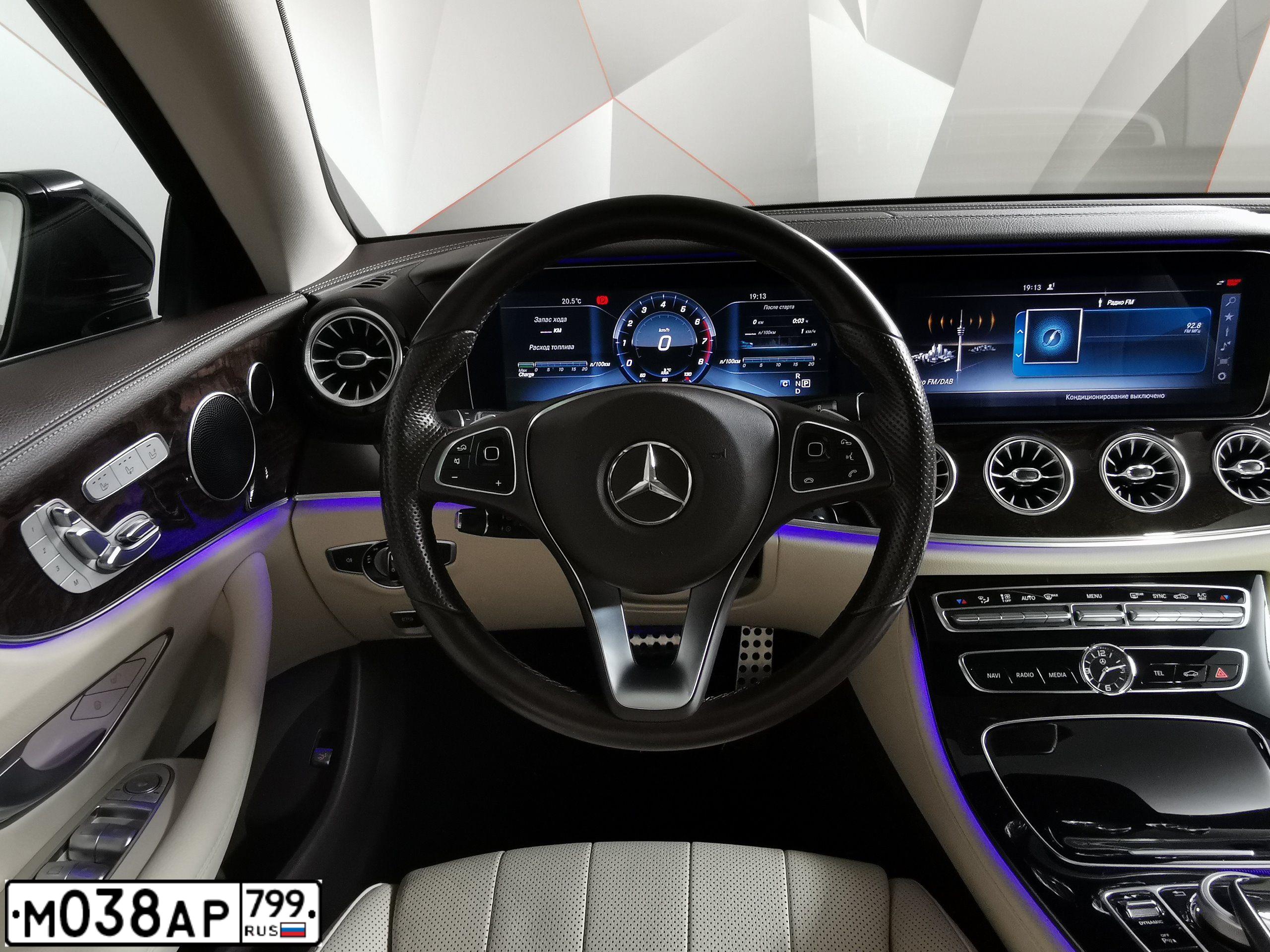 Фото автомобиля MERCEDES-BENZ E-KLASSE, 2017 — госномер О311РУ716